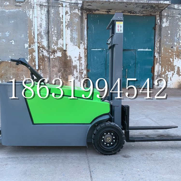 明山区小型电动叉车1吨2吨步行站驾式电瓶堆高充电装卸车液压升降车铲车